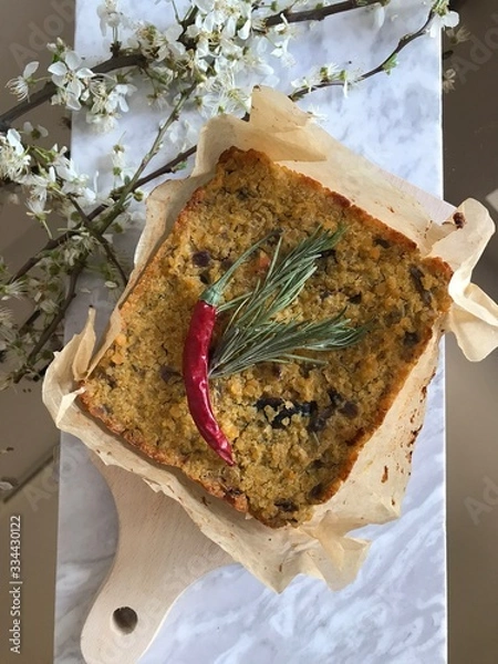 Obraz Easter pate with chills