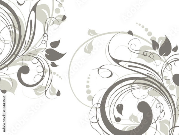 Obraz Floral abstract background.