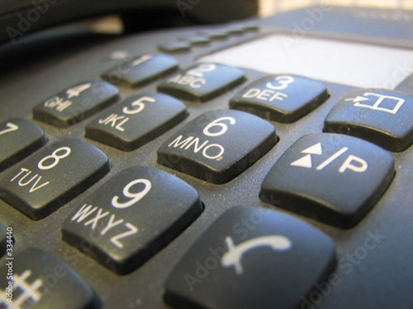 Obraz clavier téléphonique
