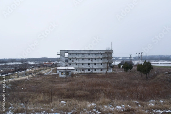 Obraz immeuble abandonné 