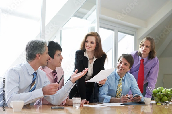 Fototapeta ona jest szefem