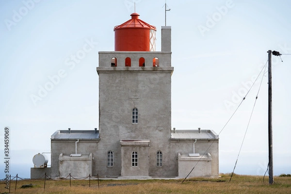 Obraz The Dyrhólaey Lighthouse, Vik, Iceland