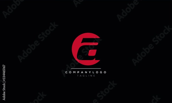 Fototapeta Letter A Logo Alphabet Design Template Vector