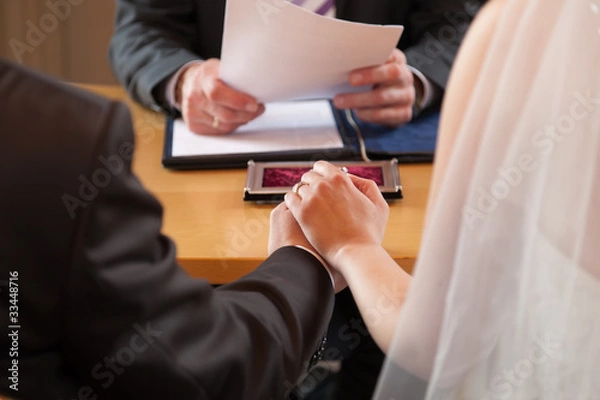 Obraz ślub - miłość