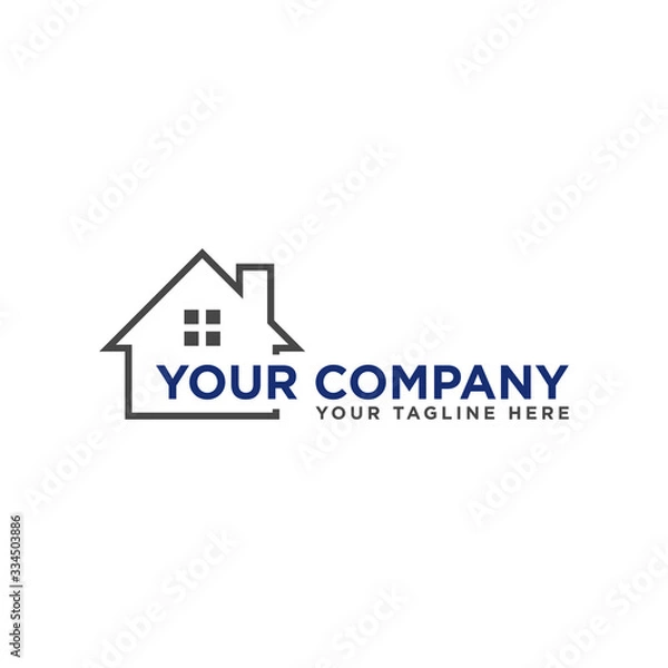 Fototapeta Company logo icon vector trendy