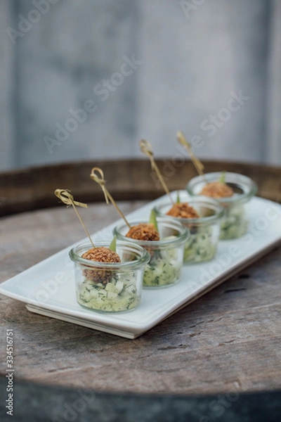 Fototapeta Flying Buffet Vorspeise