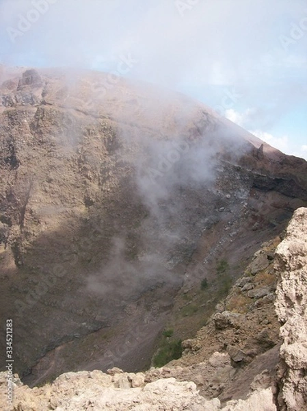 Fototapeta Smoking Vesuvius