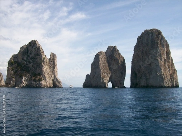 Fototapeta Faragolini Rocks, Capri