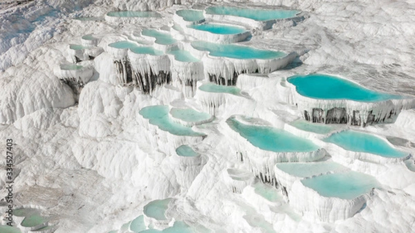 Obraz Travertine in Pamukkale Turkey