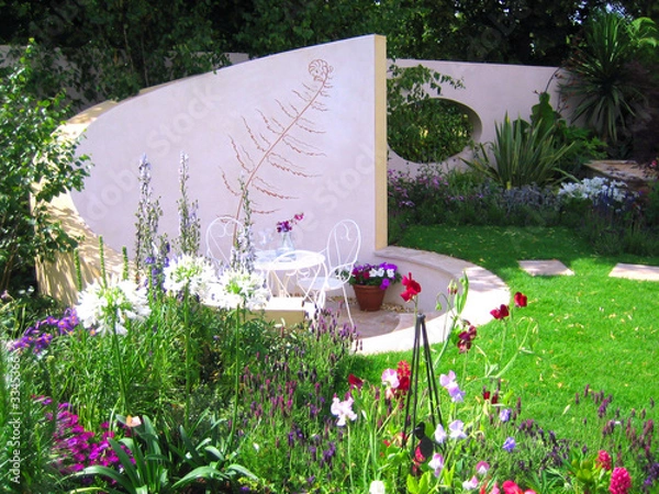 Fototapeta stylish garden