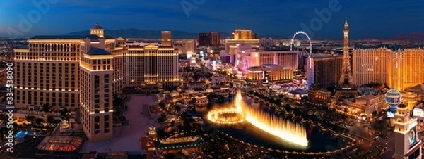 Obraz Noc Las Vegas Strip