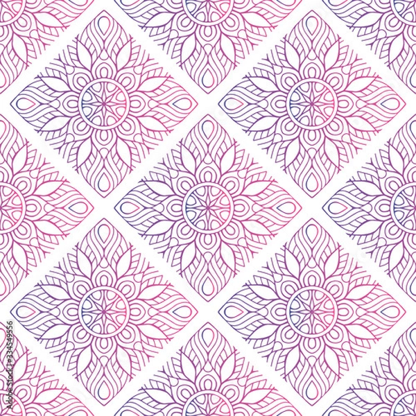 Fototapeta luxury ornamental mandala design background