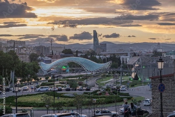 Fototapeta Tbilisi Evening