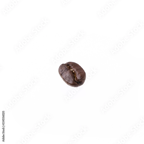Obraz coffee beans on white background
