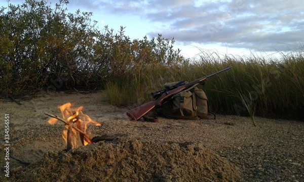 Fototapeta Lunch Time between hunts