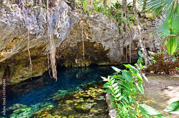 Obraz Gran Cenote in Tulum, Mexico