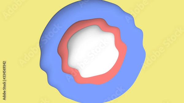 Obraz Circle Wave Transition