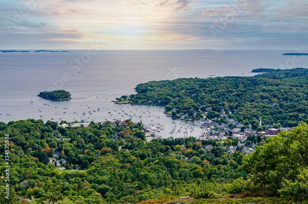 Obraz Rock Port Maine USA Harbour