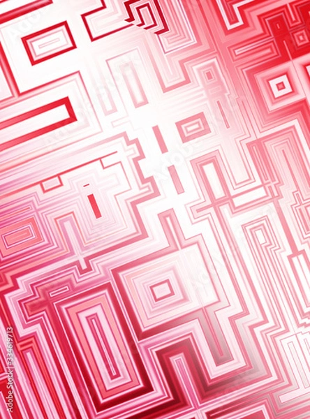Fototapeta Abstract Background. Triangle 3d illustration polygonal art pattern style. Future graphic geometric design. Geometry texture futuristic decoration. Trendy and vibrant modern style template..