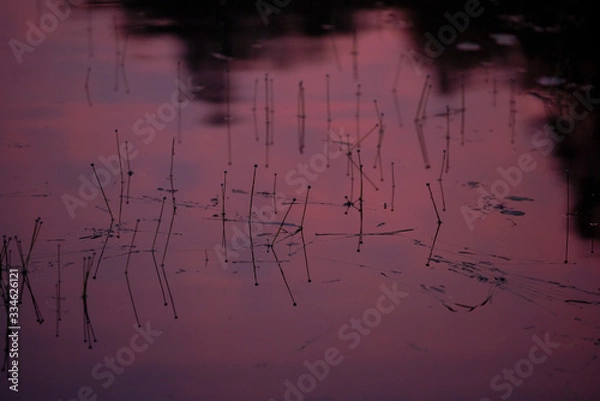Obraz abstract lake background