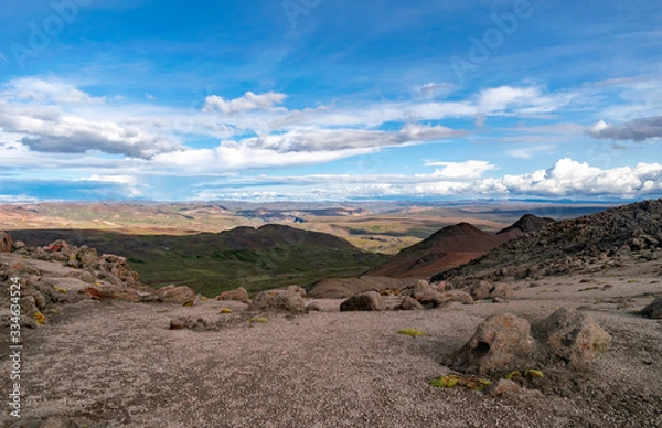 Fototapeta  mountains and clouds