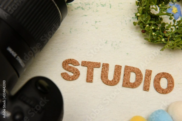 Fototapeta studio　アルファベット　テキスト　文字　英字　単語　スタンプ　素材　alphabet letter word text stamp