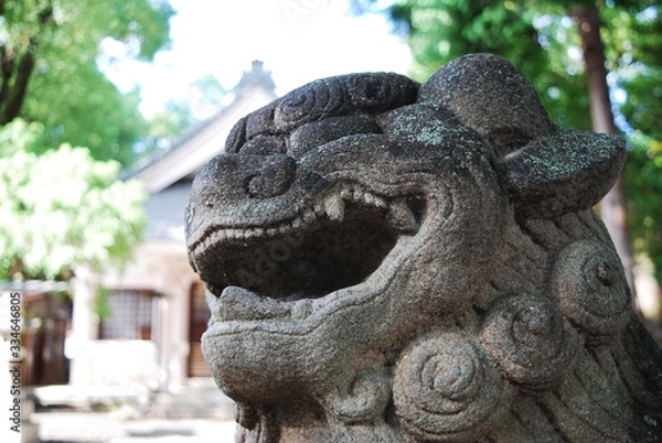 Fototapeta 狛犬