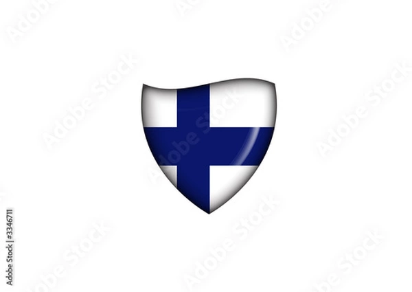 Obraz finland badge