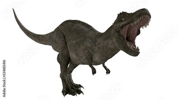 Fototapeta 3d rendered t-rex tyrannosaurus rex