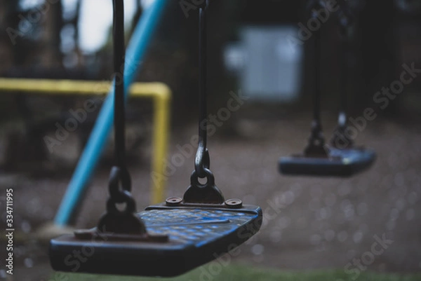 Fototapeta ブランコの座面
