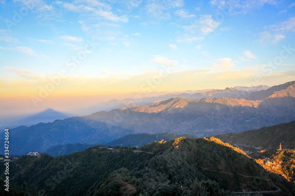 Obraz sunrise over the mountains