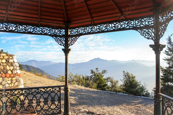 Obraz bench in the park