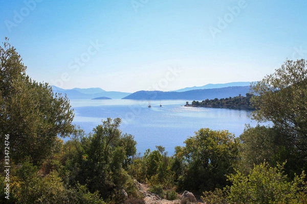Obraz lake in the mountains