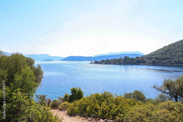Obraz lake and mountains