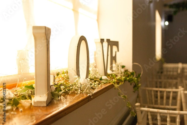 Obraz interior of a wedding