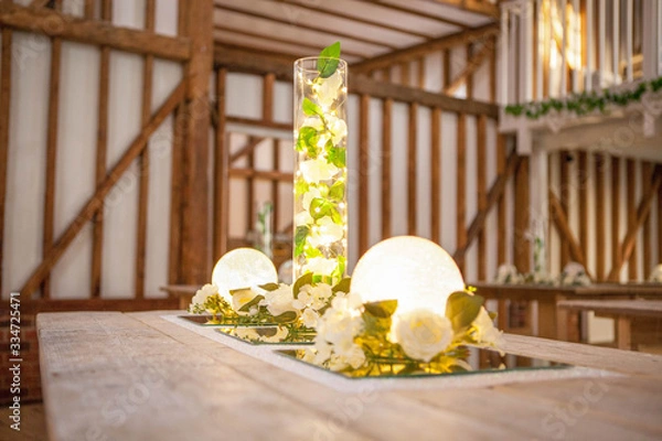 Obraz wedding table decoration