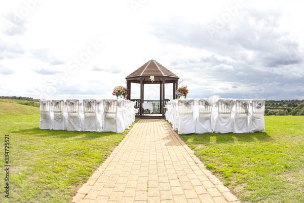 Obraz wedding gazebo 