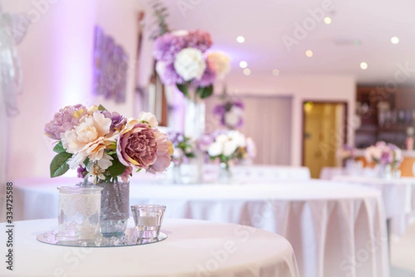 Obraz wedding table decoration