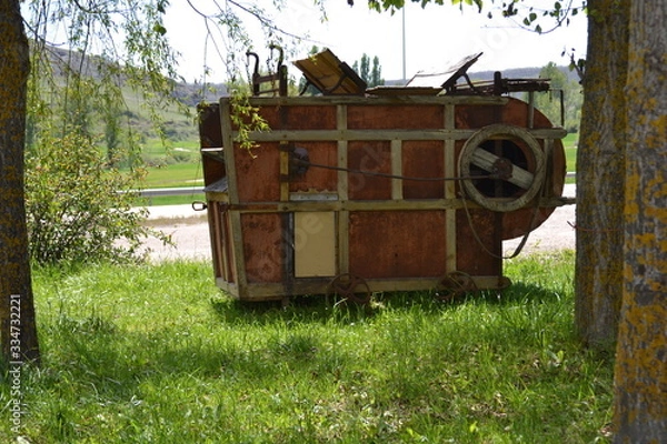 Obraz empacadora o cosechadora