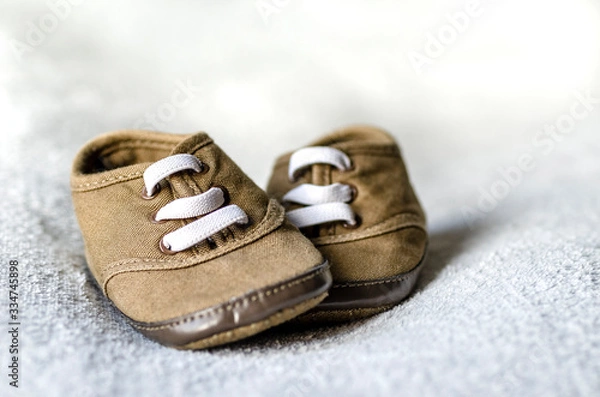 Obraz Baby booties, cute 2