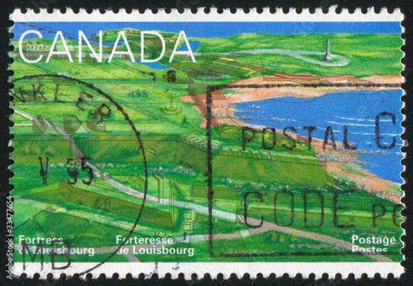 Fototapeta postage stamp