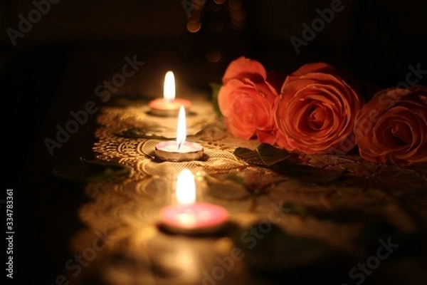 Obraz romantic evening