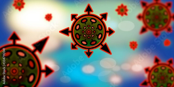 Obraz Coronavirus-Banner - ohne Text