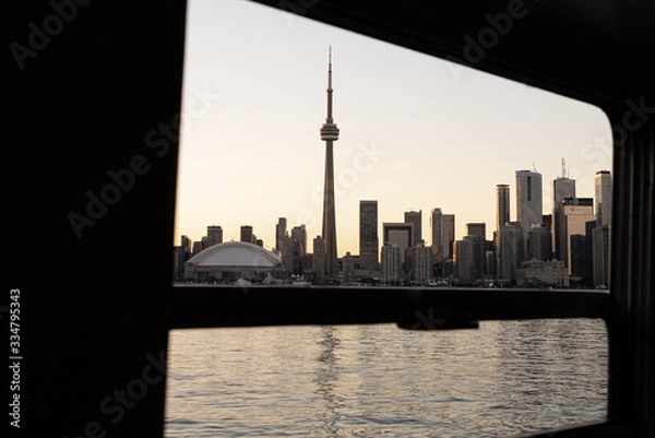 Obraz Toronto skyline from the ferry
