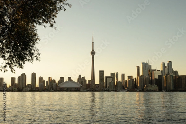 Obraz Toronto skyline at sunset