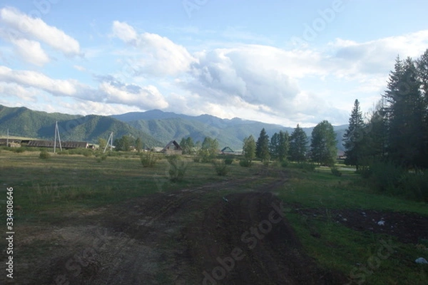 Obraz landscape in the mountains