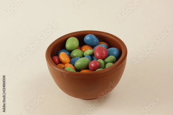 Fototapeta glazed peanuts