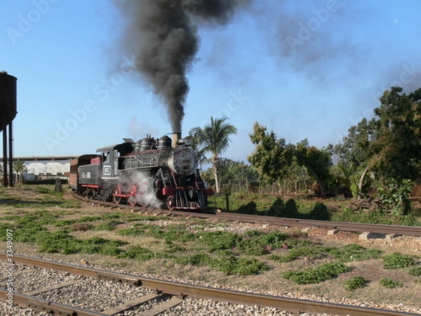 Obraz dampfeisenbahn
