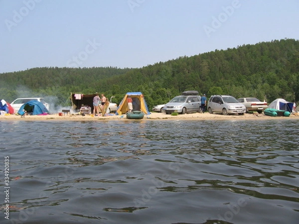 Obraz Коса Монахово на Байкале