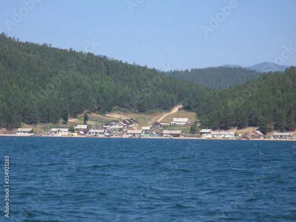 Obraz Деревня на Байкале